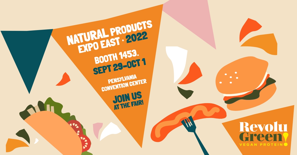 RevoluGreen! will attend Natural Products Expo East, one the most